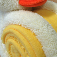 Baby Yellow Blanket with Toy Duckling