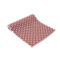 Ladelle Eden Ribbed Eco Recycled Cotton Table Runner 33 x 150 cm Terracotta