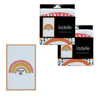 Ladelle Set of 2 Cotton Tea Towels Choose Joy