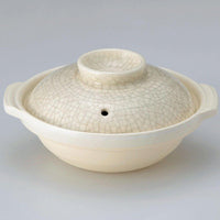 Donabe Japanese Ginpo 28cm Clay Pot Ceramic Hot Pot Casserole #9 4-5 people 2.2L