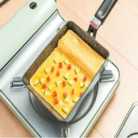 Justcook 15*18cm JSHS-IH1518-5 Tamagoyaki Omelette Pan - Black