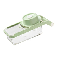 Vegetable Stainless Steel Chopper Multifunctional Food Slicer with Container Crusher Food Processor Pro Onion Grater Carrot Cutter