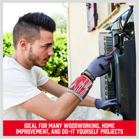 4Pc Magnetic Parts Holder Set Wrist Band Magnet Bowl Tray Screws Nuts Storage