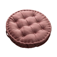 Luxury Round Pouf Tatami Cushion Meditation Floor Mat with Handle