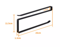 Paper Roll Holder Under Cabinet White