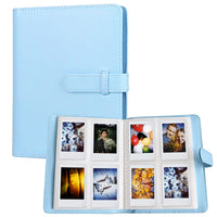 LIFEBEA 256 Pockets Photo Album for Fujifilm Instax Mini 11 12 9 40 Evo Liplay 8 7+ Instant Camera, Photo Album for Polaroid Kodak HP Zink 2x3" Photo (Blue)