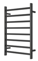 Premium Matte Black  Towel Rack - 8 Bars, Square Design, AU Standard, 1000x620mm Wide