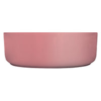 Matte Black matte white matte Pink Green Gold Copper Round 360 mm Dia top counter basin porcelain sink