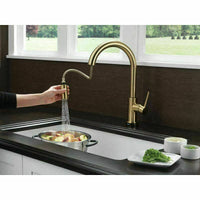 Matte Black Pull out Kitchen tap Solid stainless steel PVD plated