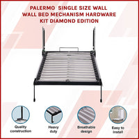 Palermo Single Size Wall Bed Mechanism Hardware Kit Diamond Edition