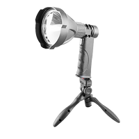 10W Handheld Spot Light Rechargeable LED Spotlight Hunting Shooting 12V
