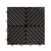 Vented Garage Floor Tiles | Snow Water Drainage | 30x30cm