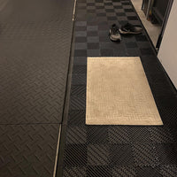 Vented Garage Floor Tiles | Snow Water Drainage | 30x30cm