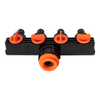4 Way Hose Connector Tap Irrigation Garden Kit