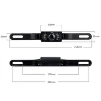 120 Degrees Camera Mirror Car Rear View Reverse Night Vision Parking System Kit