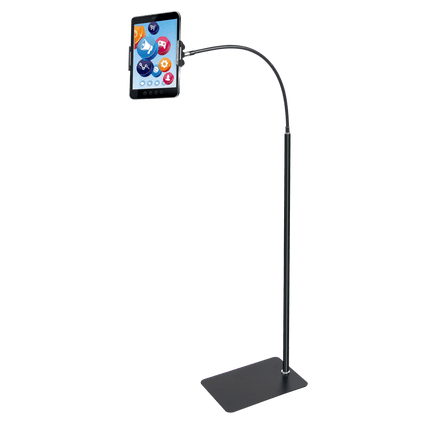 Adjustable Floor Stand Lazy Mount Holder Bracket For 4-9.5in Tablet Phone Stand Office Supplies KingsWarehouse
