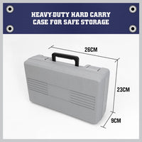 Air Hydraulic Pop Rivet Gun Pneumatic Riveter Industrial 4-Size Set With Case Kings Warehouse