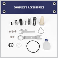 Air Hydraulic Pop Rivet Gun Pneumatic Riveter Industrial 4-Size Set With Case Kings Warehouse