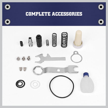 Air Hydraulic Pop Rivet Gun Pneumatic Riveter Industrial 4-Size Set With Case Kings Warehouse