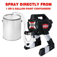 Airless Paint Sprayer 1200W Electric Spray Gun Painting Machine DIY Home Kings Warehouse 