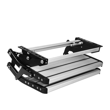 Aluminium Double Caravan Step Pull Out Folding Steps For Road RV Camper Trailer Kings Warehouse
