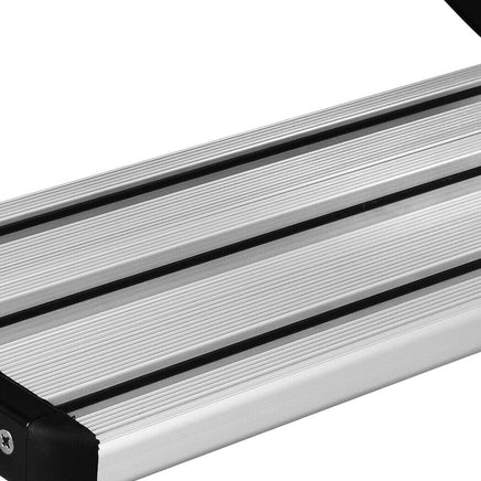 Aluminium Double Caravan Step Pull Out Folding Steps For Road RV Camper Trailer Kings Warehouse