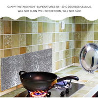 Aluminum Foil Sticker Self Adhesive Oil-proof Waterproof Kitchen Cabinet Wall(40*500cm) Kings Warehouse