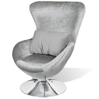 Armchair with Egg Shape Silver living room Kings Warehouse 