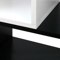 Artiss DIY L Shaped Display Shelf - Black Kings Warehouse