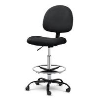 Kings Office Chair Veer Drafting Stool Fabric Chairs Black