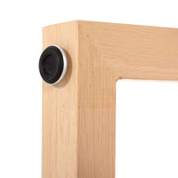 Artiss Tempered Glass Round Coffee Table - Beige Kings Warehouse