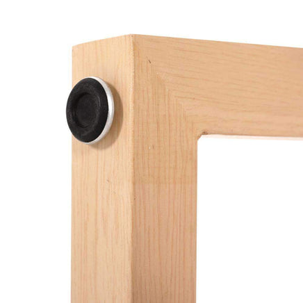 Artiss Tempered Glass Round Coffee Table - Beige Kings Warehouse