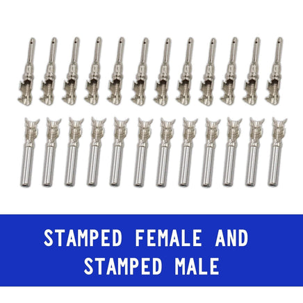 AU 1000 PCS Deutsch DT Connector Kit 14-16AWG Stamped Contacts 1100PCS UPGRADE Kings Warehouse