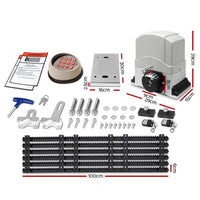 Auto Electric Sliding Gate Opener 1200KG Keypad 6M Rails Kings Warehouse