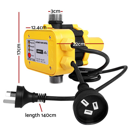 Automatic Electronic Water Pump Controller - Yellow KingsWarehouse