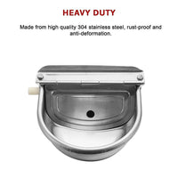 Automatic Water Trough Stainless Steel 304 Bowl BestSellers Kings Warehouse