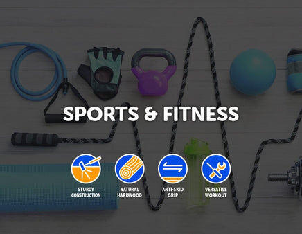 Balance Board Trainer with Stopper Wobble Roller Kings Warehouse