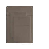 Balmain 1000 Thread Count Hotel Grade Bamboo Cotton Quilt Cover Pillowcases Set - King - Pewter Bedding Kings Warehouse