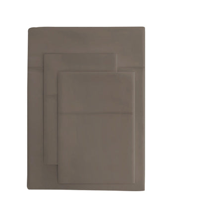 Balmain 1000 Thread Count Hotel Grade Bamboo Cotton Quilt Cover Pillowcases Set - King - Pewter Bedding Kings Warehouse