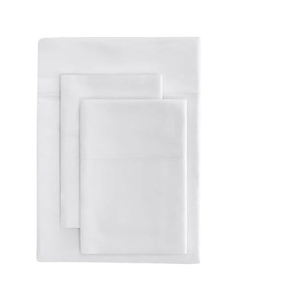 Balmain 1000 Thread Count Hotel Grade Bamboo Cotton Quilt Cover Pillowcases Set - King - White Bedding Kings Warehouse