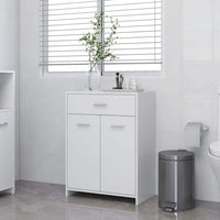 Bathroom Cabinet White 60x33x80 cm