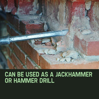 Baumr-AG 1800W Demolition Rotary Jack Hammer JackHammer Electric Concrete Drill Kings Warehouse 