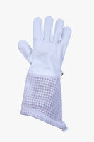 Beekeeping Bee Gloves Goat Skin 3 Mesh Ventilated Gloves-S Kings Warehouse