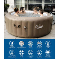Bestway Inflatable Spa Pool Massage Hot Tub Portable Lay-Z Spa Bath Pools Pool & Accessories Kings Warehouse 