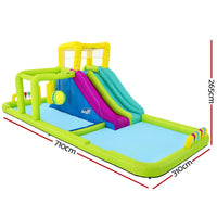 Bestway Inflatable Water Pack Pool Slide Castle Playground H2OGO Splash Course Pool & Accessories Kings Warehouse