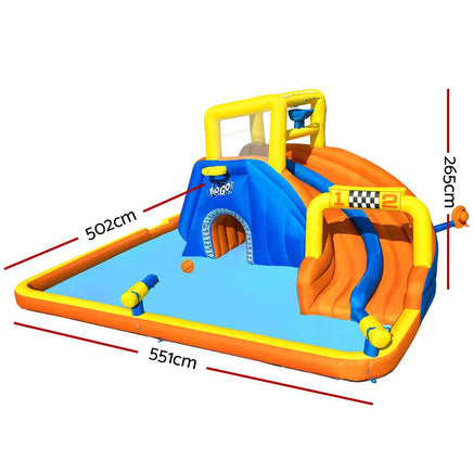 Bestway Inflatable Water Slide Jumping Castle Double Slides for Pool Playground Pool & Accessories Kings Warehouse