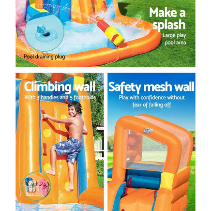 Bestway Inflatable Water Slide Pool Slide Jumping Castle Playground Toy Splash Kings Warehouse