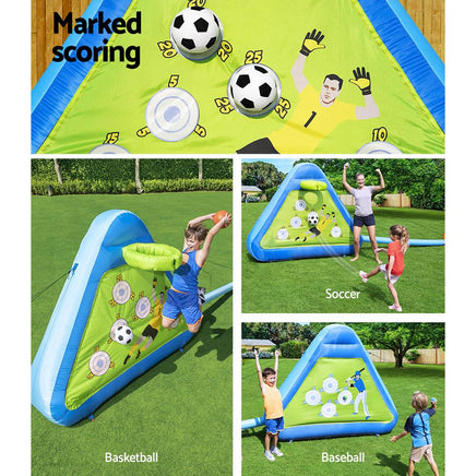 Bestway Kids Inflatable Soccer basketball Outdoor Inflated Play Board Sport Pool & Accessories Kings Warehouse