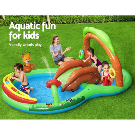 Bestway Swimming Pool Above Ground Inflatable Kids Friendly Woods Play Pools Pool & Accessories Kings Warehouse