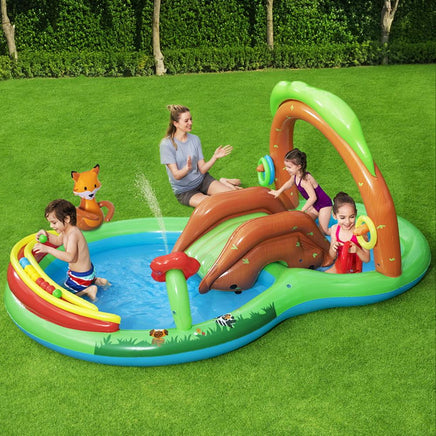 Bestway Swimming Pool Above Ground Inflatable Kids Friendly Woods Play Pools Pool & Accessories Kings Warehouse